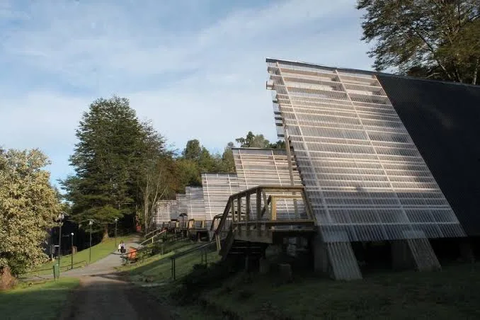 Vista de Termas Aguas Calientes de Puyehue