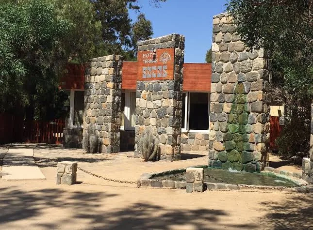 Entrada del Hotel Termas de Socos