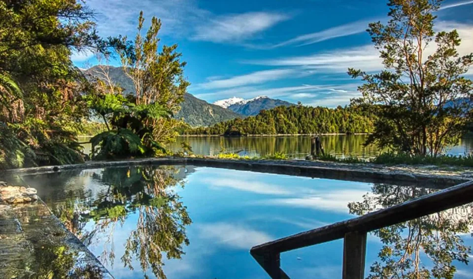 Piscina al aire libre de Puyuhuapi Lodge & Spa
