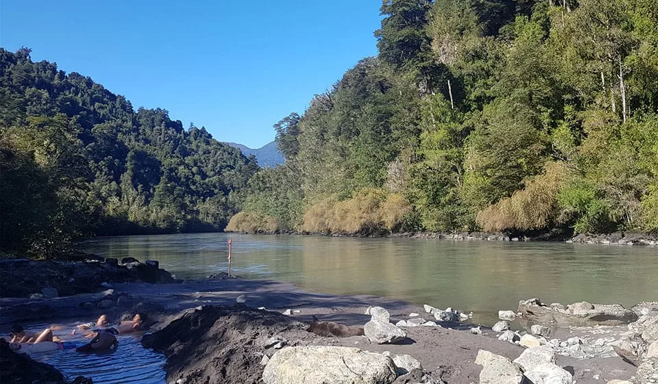 Vista de Termas de Ralún