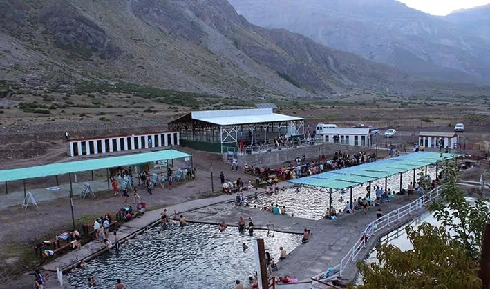 Vista de Termas del Flaco
