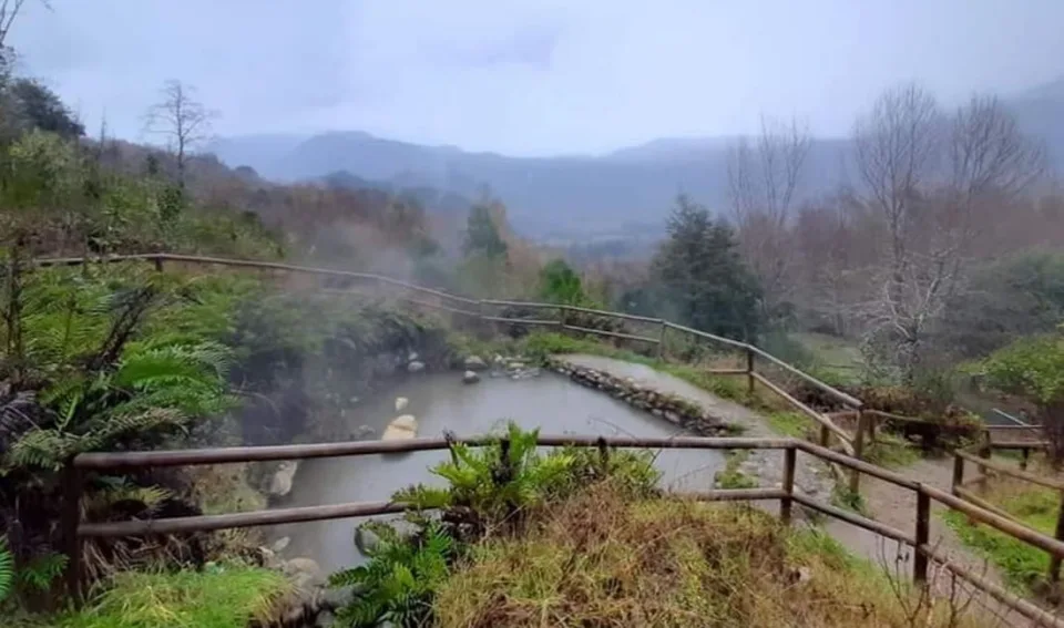 Vista de Termas Manquecura